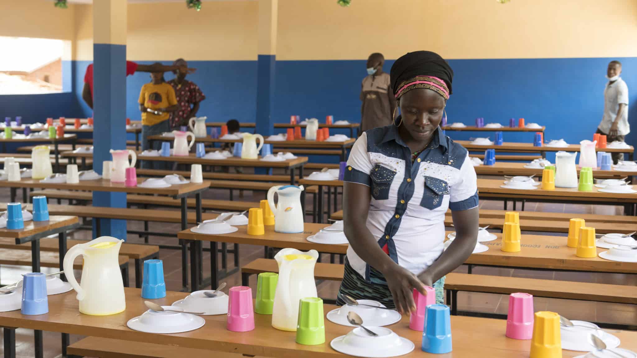 Petit Bouaké Canteen, Ivory Coast Fonds Solidaire Valrhona